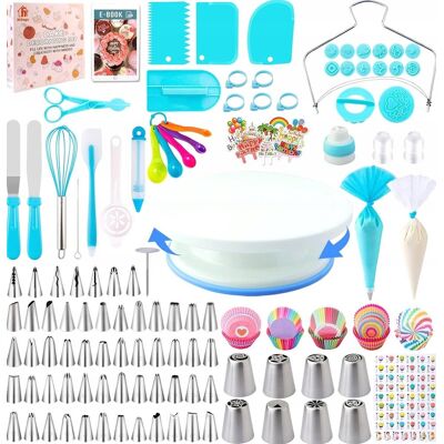 Inny producent AKCESORIÓW ZESTAW 356SZT DO TORTÓW DEKORACJI CIAST PIECZENIA KUCHNI Inny producent AKCESORIÓW ZESTAW 356SZT DO TORTÓW DEKORACJI CIAST PIECZENIA KUCHNI