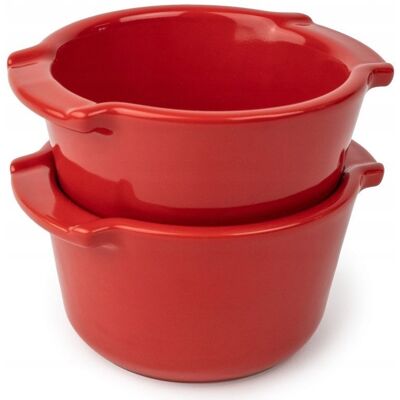 Peugeot APPOLIA Ramekin czerwony 20 cl (2 szt.) Peugeot APPOLIA Ramekin czerwony 20 cl (2 szt.)