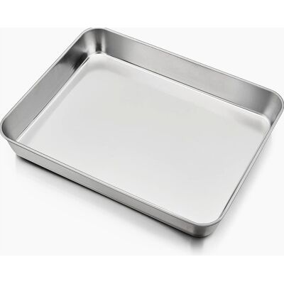 Inny producent BLACHA PIECZENIA 23X17X5CM STAL NIERDZEWNA PROSTOKĄTNA GŁĘBOKA FORMA Inny producent BLACHA PIECZENIA 23X17X5CM STAL NIERDZEWNA PROSTOKĄTNA GŁĘBOKA FORMA