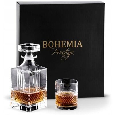 Bohemia Elegante Zestaw Karafka + 6 szklanek 1+6 Bohemia Elegante Zestaw Karafka + 6 szklanek 1+6