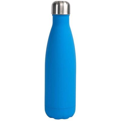 Sagaform Butelka Hot&Cool; Z Gumową Powłoką 0,5L, Niebieski 24/12 H Sagaform Butelka Hot&Cool; Z Gumową Powłoką 0,5L, Niebieski 24/12 H