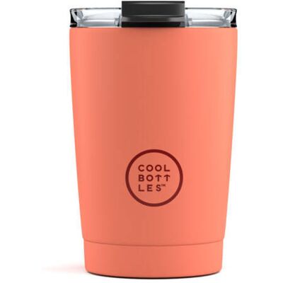 Cool Bottles Kubek Termiczny 330 Ml Triple Cool Pastel Coral Cool Bottles Kubek Termiczny 330 Ml Triple Cool Pastel Coral