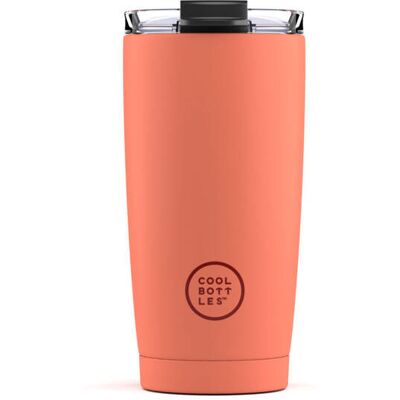 Cool Bottles Kubek Termiczny 550 Ml Triple Cool Pastel Coral Cool Bottles Kubek Termiczny 550 Ml Triple Cool Pastel Coral