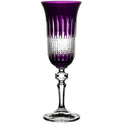 Crystal Julia Kieliszki Do Szampana Prosecco 6 Sztuk Fiolet Crystal Julia Kieliszki Do Szampana Prosecco 6 Sztuk Fiolet