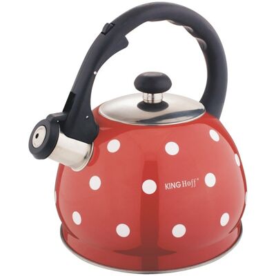 Kinghoff KH-1049 - Czerwony - Czajnik Kinghoff KH-1049 - Czerwony - Czajnik