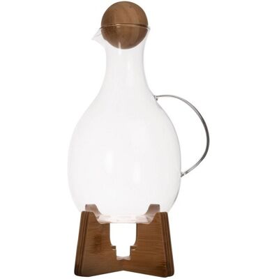 Sagaform Nature Termiczny rozlewacz wina - 1,8L - Szkło & Korek Sagaform Nature Termiczny rozlewacz wina - 1,8L - Szkło & Korek