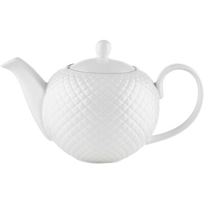 Dzbanek do herbaty Florina Tiffany Platinium 1L porcelana z platyną Dzbanek do herbaty Florina Tiffany Platinium 1L porcelana z platyną