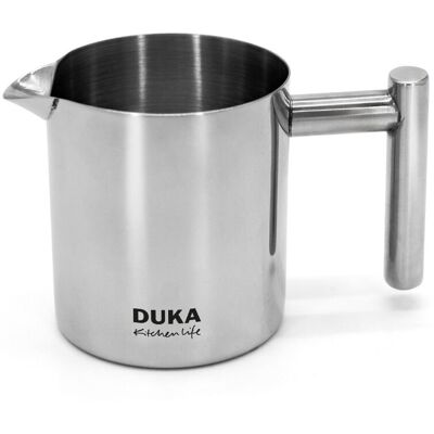 Dzbanek Do Spieniania Mleka 250 Ml Stal Nierdzewna Srebrny Barista DUKA Dzbanek Do Spieniania Mleka 250 Ml Stal Nierdzewna Srebrny Barista DUKA