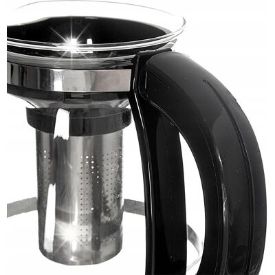 Artemis Dzbanek do Zaparzania Herbaty Ziół Naparów Zaparzacz Imbryk Szklany 1,5L Artemis Dzbanek do Zaparzania Herbaty Ziół Naparów Zaparzacz Imbryk Szklany 1,5L
