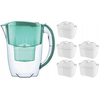 DZBANEK FILTRUJĄCY AQUAPHOR 2,8L JASPER + 5 FILTRÓW MAXFOR PLUS DZBANEK FILTRUJĄCY AQUAPHOR 2,8L JASPER + 5 FILTRÓW MAXFOR PLUS