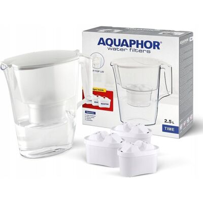 Dzbanek Filtrujący Aquaphor Time + 3 Wkłady Dzbanek Filtrujący Aquaphor Time + 3 Wkłady