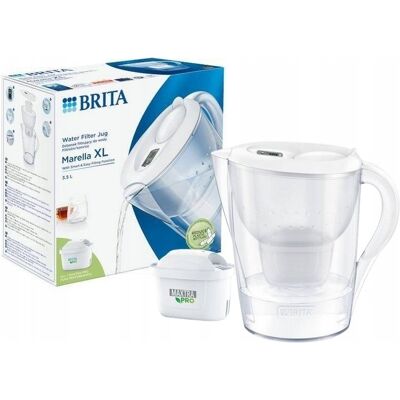 Dzbanek filtrujący Brita Marella XL + wkład Maxtra Pro Pure Performance Dzbanek filtrujący Brita Marella XL + wkład Maxtra Pro Pure Performance