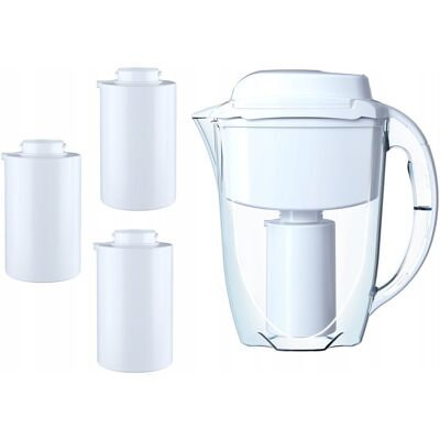 Aquaphor Dzbanek J.SHMIDT 500 z 3 wkładami, biały Aquaphor Dzbanek J.SHMIDT 500 z 3 wkładami, biały