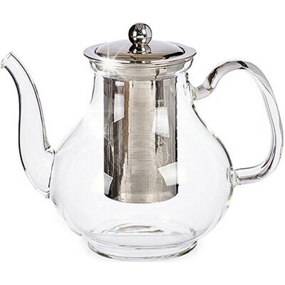 Inny producent Dzbanek Szklany Zaparzacz Do Herbaty Sitko 1100 Ml Stal Imbryk Na Herbatę Inny producent Dzbanek Szklany Zaparzacz Do Herbaty Sitko 1100 Ml Stal Imbryk Na Herbatę