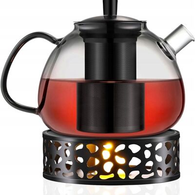 Inny producent DZBANEK SZKLANY ŻAROODPORNY 1500ML ZAPARZACZ SITKO STALOWE Inny producent DZBANEK SZKLANY ŻAROODPORNY 1500ML ZAPARZACZ SITKO STALOWE