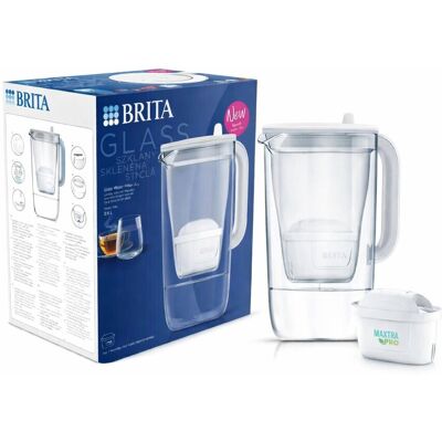 Dzbanek z filtrem Brita Glass MAXTRA PRO Pure Performance 1,5l szary Dzbanek z filtrem Brita Glass MAXTRA PRO Pure Performance 1,5l szary