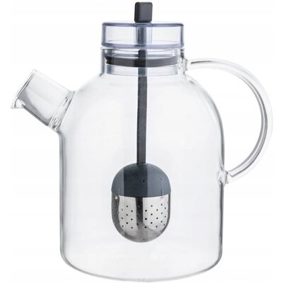 DZBANEK Z ZAPARZACZEM BARONESSA 1,5 L FLORINA + PODGRZEWACZ FLORINA CZARNY DZBANEK Z ZAPARZACZEM BARONESSA 1,5 L FLORINA + PODGRZEWACZ FLORINA CZARNY