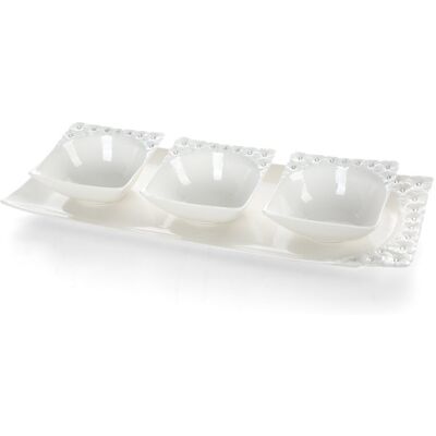 Eurofirany, Patera Dekoracyjna C/elisa/pat/02 Pat+3mis/kpl B Eurofirany, Patera Dekoracyjna C/elisa/pat/02 Pat+3mis/kpl B