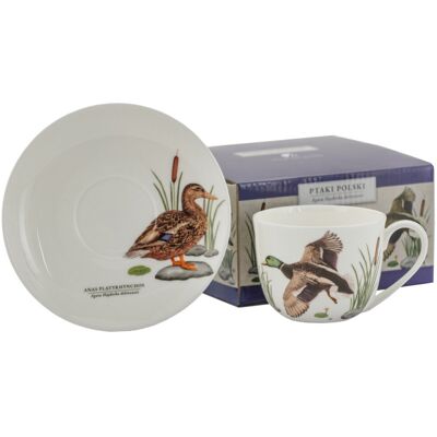 Marco Polo Filiżanka 300 Ml, Spodek 15 Cm, Kaczka Marco Polo Filiżanka 300 Ml, Spodek 15 Cm, Kaczka