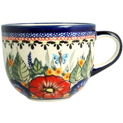 FILIŻANKA CERAMIKA BOLESŁAWIEC 0,35L GU1379DEK149A CERAMIKA ARTYSTYCZNA FILIŻANKA CERAMIKA BOLESŁAWIEC 0,35L GU1379DEK149A CERAMIKA ARTYSTYCZNA