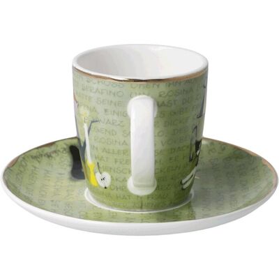 Goebel - Rosina Wachtmeister Cat Cup & Saucer Goebel - Rosina Wachtmeister Cat Cup & Saucer