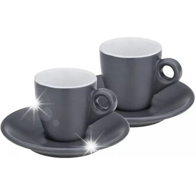 FILIŻANKA do KAWY espresso x 2 szt Kela 50 ml + spodki FILIŻANKA do KAWY espresso x 2 szt Kela 50 ml + spodki