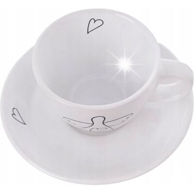 Artemis Filiżanka do Kawy Espresso Zestaw Komplet Filiżanek Anioł na Prezent Artemis Filiżanka do Kawy Espresso Zestaw Komplet Filiżanek Anioł na Prezent