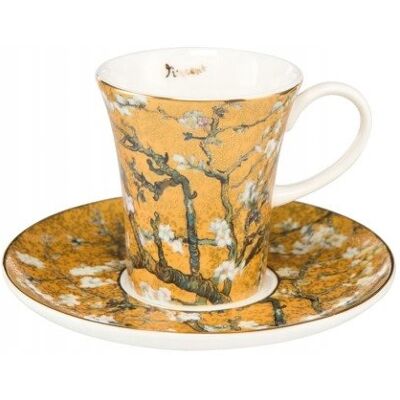 Filiżanka espresso Almond Tree Gold 100ml Vincent van Gogh Goebel Filiżanka espresso Almond Tree Gold 100ml Vincent van Gogh Goebel