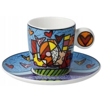 Filiżanka espresso Love 100ml Romero Britto Goebel Filiżanka espresso Love 100ml Romero Britto Goebel