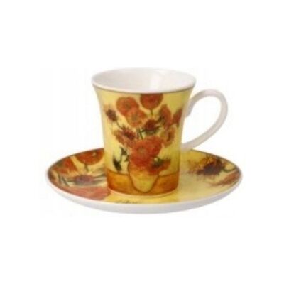Filiżanka espresso Słoneczniki 100ml Vincent van Gogh Goebel Filiżanka espresso Słoneczniki 100ml Vincent van Gogh Goebel
