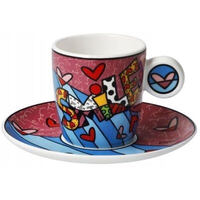 Filiżanka espresso Smile 100ml Romero Britto Goebel Filiżanka espresso Smile 100ml Romero Britto Goebel