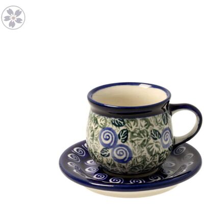 Filiżanka I Spodek Do Podwójnego Espresso 0,07 L Gu1121Dek1073A Ceramika Bolesławiec Filiżanka I Spodek Do Podwójnego Espresso 0,07 L Gu1121Dek1073A Ceramika Bolesławiec