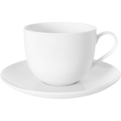 Filiżanka Jumbo Ze Spodkiem 300 Ml Z Porcelany Bone China Felicia DUKA Filiżanka Jumbo Ze Spodkiem 300 Ml Z Porcelany Bone China Felicia DUKA