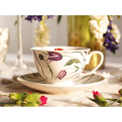 Filiżanka ze spodkiem 250 ml Duo - Flower meadow 15.FLO-M.FS25 Filiżanka ze spodkiem 250 ml Duo - Flower meadow 15.FLO-M.FS25
