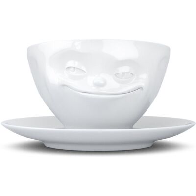 Tassen Biały porcelanowy kubek z twarzą - Kawa Tassen Biały porcelanowy kubek z twarzą - Kawa