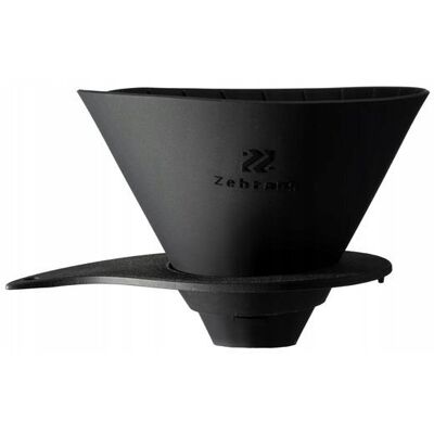 Hario Zebrang V60-02 Składany drip silikonowy czarny Hario Zebrang V60-02 Składany drip silikonowy czarny