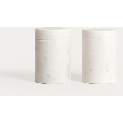 Homla Zestaw Przyprawników Marble Marmurowych Klasycznych 2 Szt. Homla Zestaw Przyprawników Marble Marmurowych Klasycznych 2 Szt.