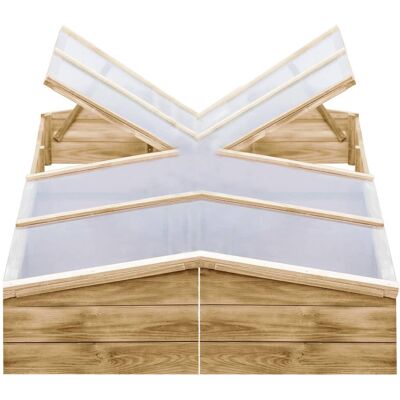 VMP Inspekty, 2 Szt., Impregnowane Drewno Sosnowe, 200X50X35 Cm VMP Inspekty, 2 Szt., Impregnowane Drewno Sosnowe, 200X50X35 Cm