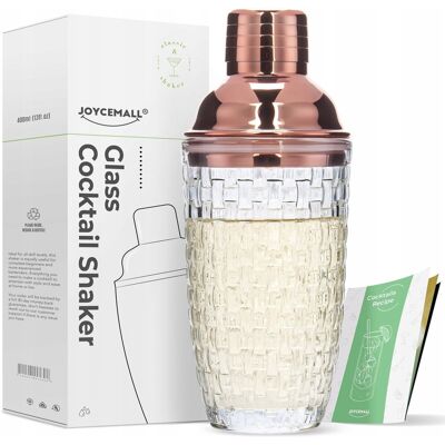 Inny producent JOYCEMALL Shaker Do Koktajli 385ML Zestaw Barowy Stal Nierdzewna Inny producent JOYCEMALL Shaker Do Koktajli 385ML Zestaw Barowy Stal Nierdzewna