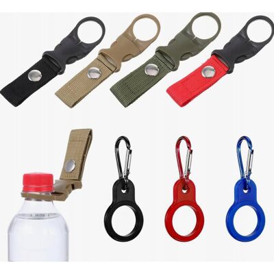 Inny producent KARABIŃCZYK 7 SZTUK UCHWYT BUTELKI WODY KLIPS NYLONOWY BRELOCZEK KEMPING Inny producent KARABIŃCZYK 7 SZTUK UCHWYT BUTELKI WODY KLIPS NYLONOWY BRELOCZEK KEMPING