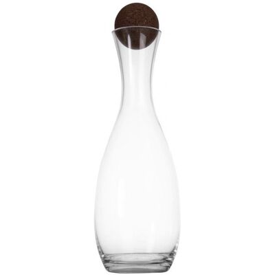 Sagaform Karafka Do Wina, Szkło/Korek, 1,5 L, Śred. 11,5 X 32,5 Cm Sagaform Karafka Do Wina, Szkło/Korek, 1,5 L, Śred. 11,5 X 32,5 Cm