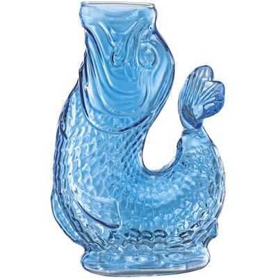 Inny producent Karafka na wodę Cilio Nemo, szkło borokrzemowe, 1,0 l, 15,5 x 10 x 23 cm, niebieska Inny producent Karafka na wodę Cilio Nemo, szkło borokrzemowe, 1,0 l, 15,5 x 10 x 23 cm, niebieska