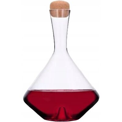 Karafka z korkiem DUKA Elias 1500 ml 1217924 Szklana Do wody wina Lemoni Karafka z korkiem DUKA Elias 1500 ml 1217924 Szklana Do wody wina Lemoni