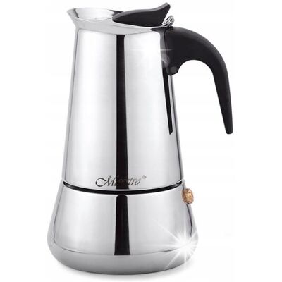 Kawiarka stalowa na 2 filiżanki Maestro MR-1668-2 INOX 100 ML Kawiarka stalowa na 2 filiżanki Maestro MR-1668-2 INOX 100 ML