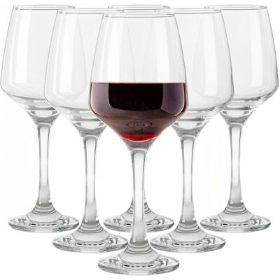 Kieliszki Do Wina Glasmark Krosno Zestaw 6Szt Do Białego Czerwonego 300Ml Kieliszki Do Wina Glasmark Krosno Zestaw 6Szt Do Białego Czerwonego 300Ml