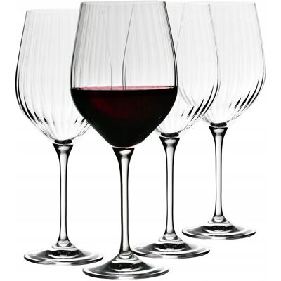 Kieliszki Do Wina Krosno Harmony Lumi 530 Ml 4 Szt. Kieliszki Do Wina Krosno Harmony Lumi 530 Ml 4 Szt.