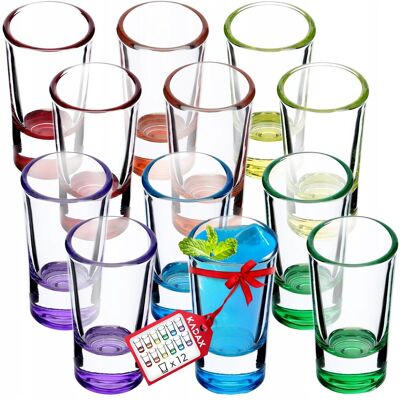 KADAX Kieliszki Do Wódki Shotów 28 Ml Komplet 12szt KADAX Kieliszki Do Wódki Shotów 28 Ml Komplet 12szt