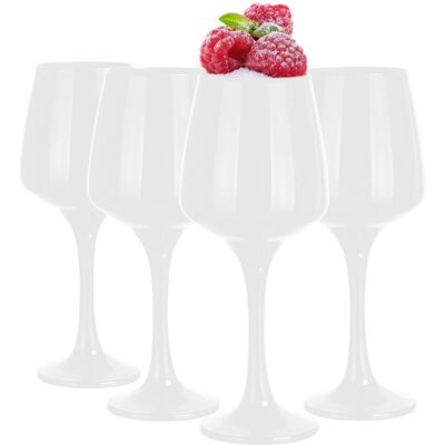 Kieliszki Na Wino Czerwone Glasmark Zestaw 4Szt Białe 360Ml Kieliszki Na Wino Czerwone Glasmark Zestaw 4Szt Białe 360Ml