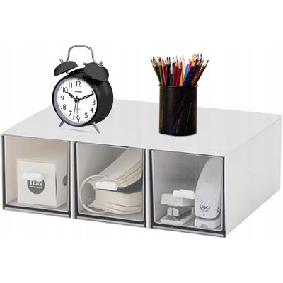 Inny producent KIKIHONG Organizer Kuchenny 3 Szuflady Biały Inny producent KIKIHONG Organizer Kuchenny 3 Szuflady Biały