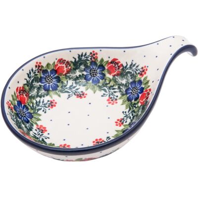 Kokilka Ramekin Z Rączką 12 cm - Ceramika Artystyczna Bolesławiec Kokilka Ramekin Z Rączką 12 cm - Ceramika Artystyczna Bolesławiec